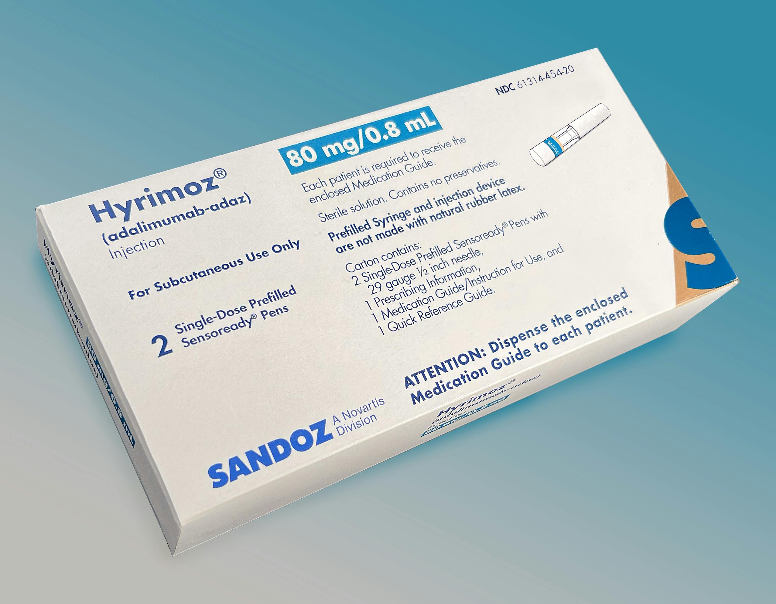 Biosimilar News Sandoz Launches Humira Biosimilar Hyrimoz in the U.S